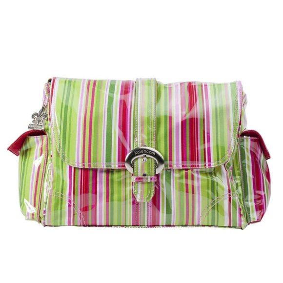 Kalencom Water Resistant Coated Diaper Bag with Magnetic Buckle  NWT - Picture 1 of 4